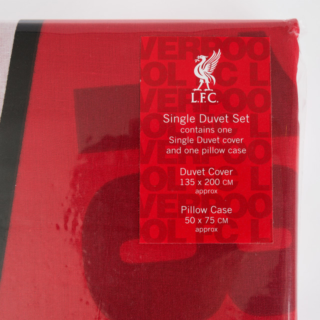 Liverpool Duvet Set Pt Supportersplace