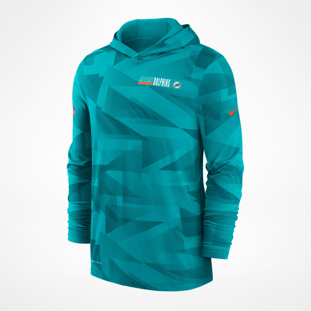 Miami Dolphins Sideline Hoodie - Supporters Place