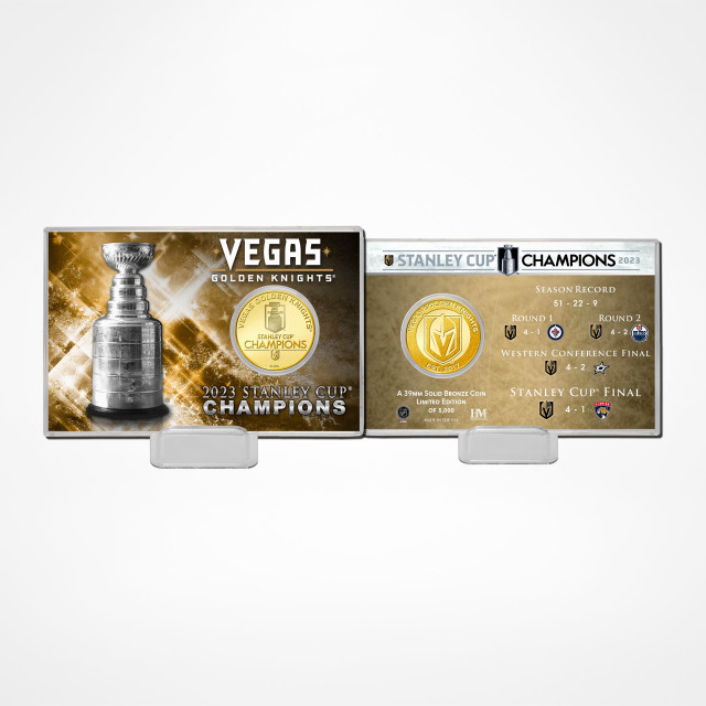 Lids Vegas Golden Knights adidas 2023 Stanley Cup Final Home Jersey - Gold