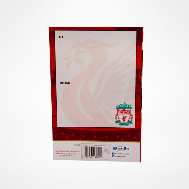 Liverpool F.C Pop Up Birthday Card