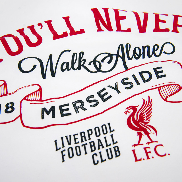 Liverpool Fc T Shirt You Ll Never Walk Alone Sam Dodds