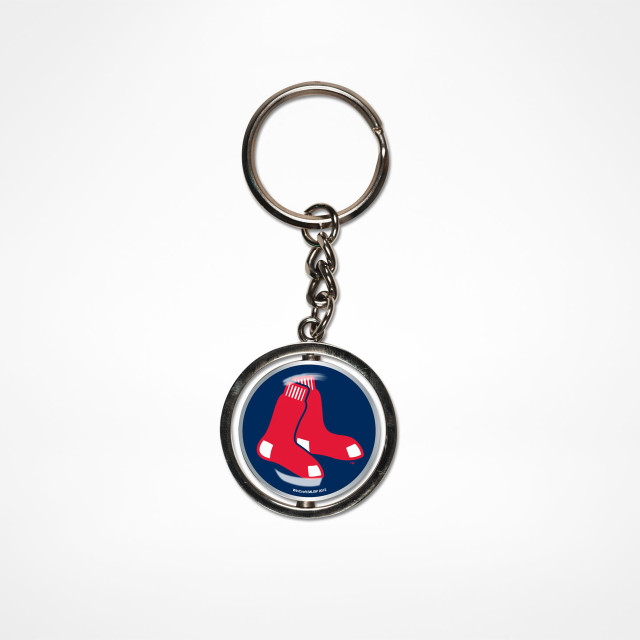 Boston Red Sox Spinner Key Ring - Supporters Place
