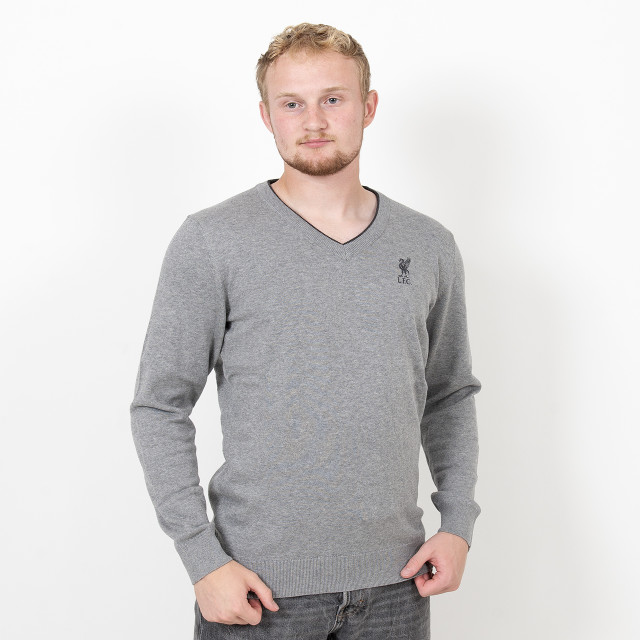 Liverpool FC V-Neck Knit - Grey - Sam Dodds