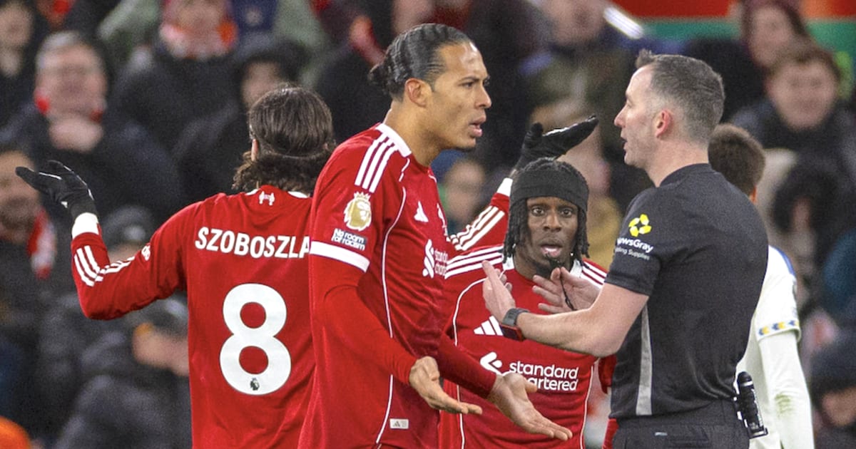 Liverpool - Här är domarteamet i söndagens superheta möte