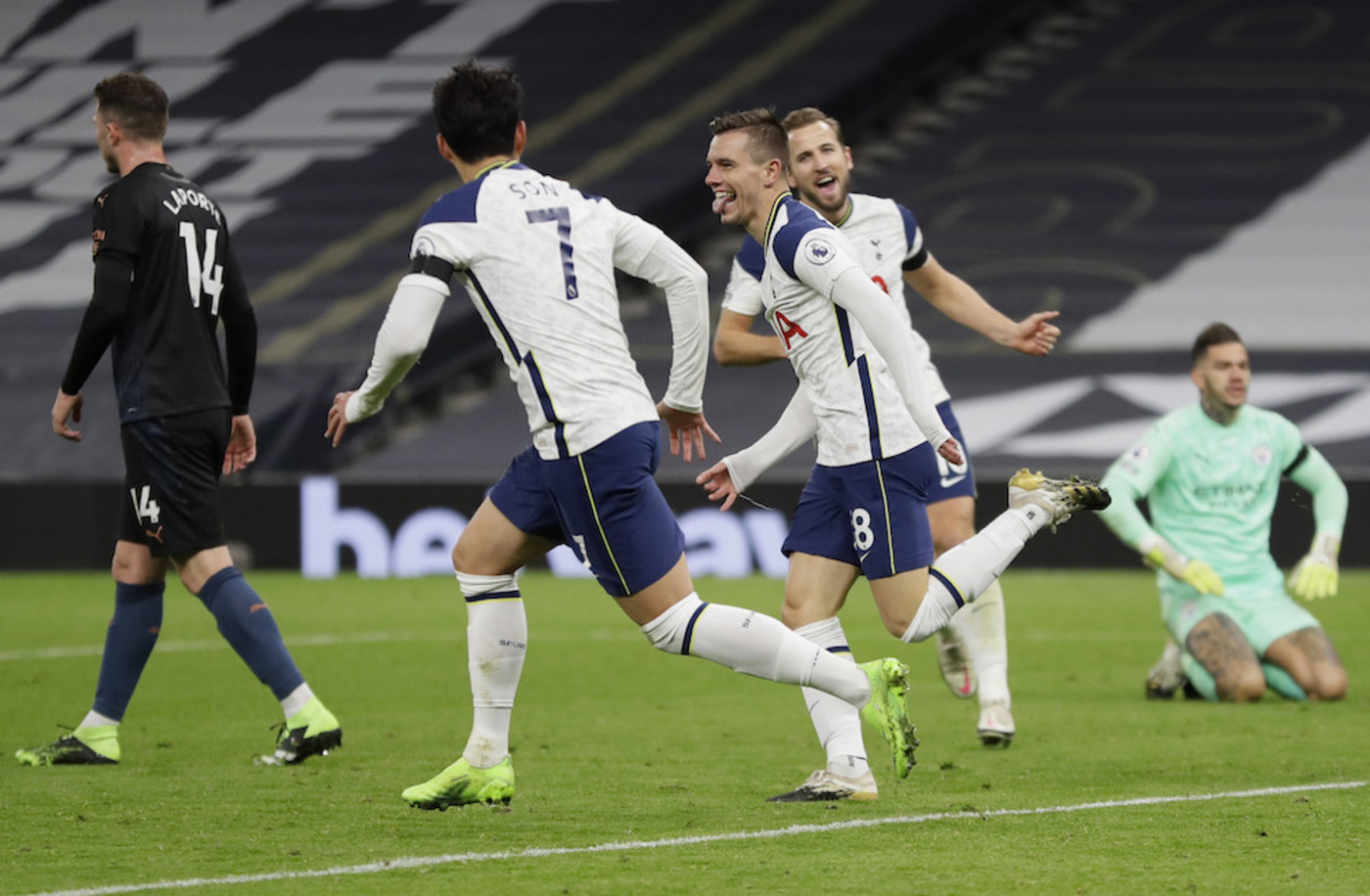 Bild till nyheten Spurs slog City - upp i ligatopp