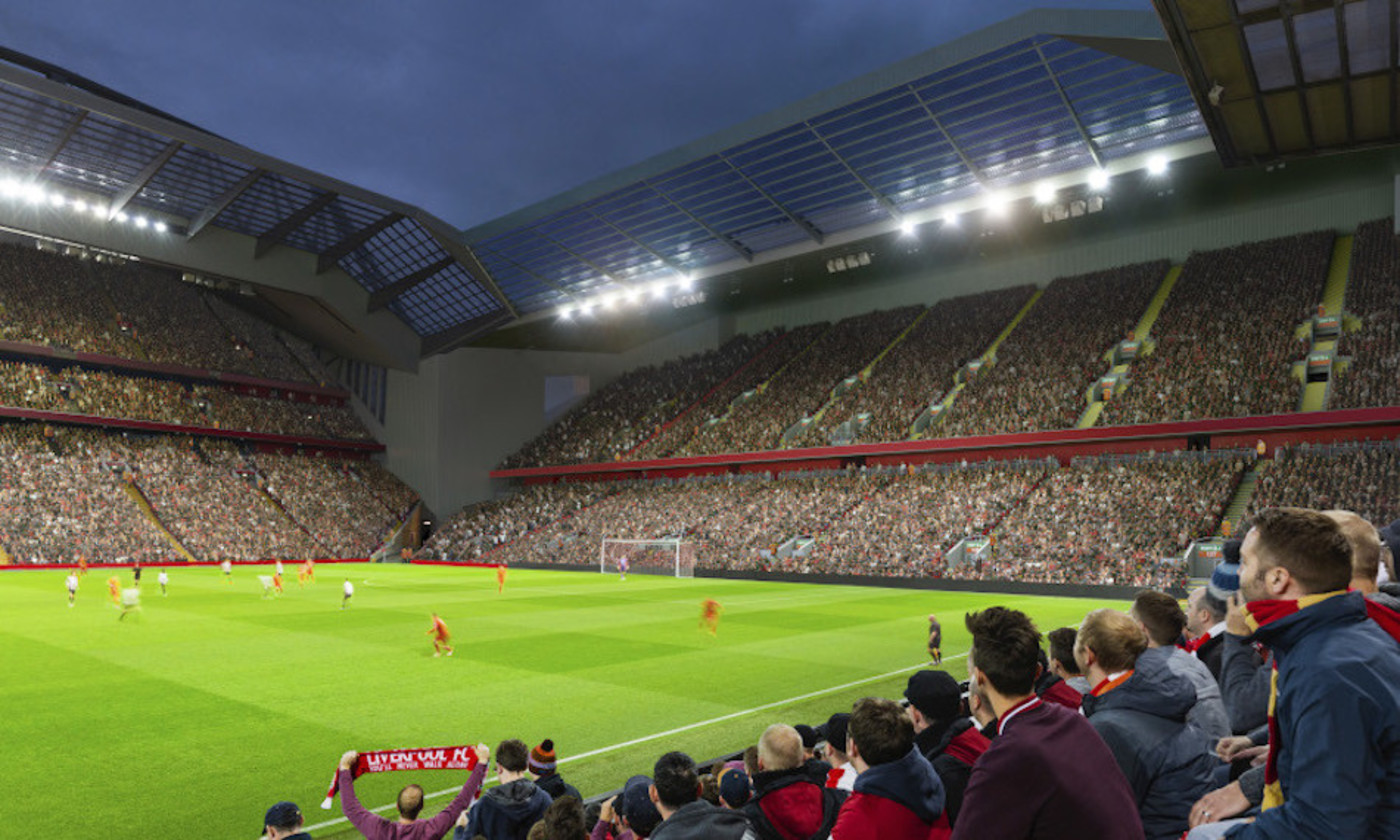 Bild till nyheten Så blir nya Anfield Road End