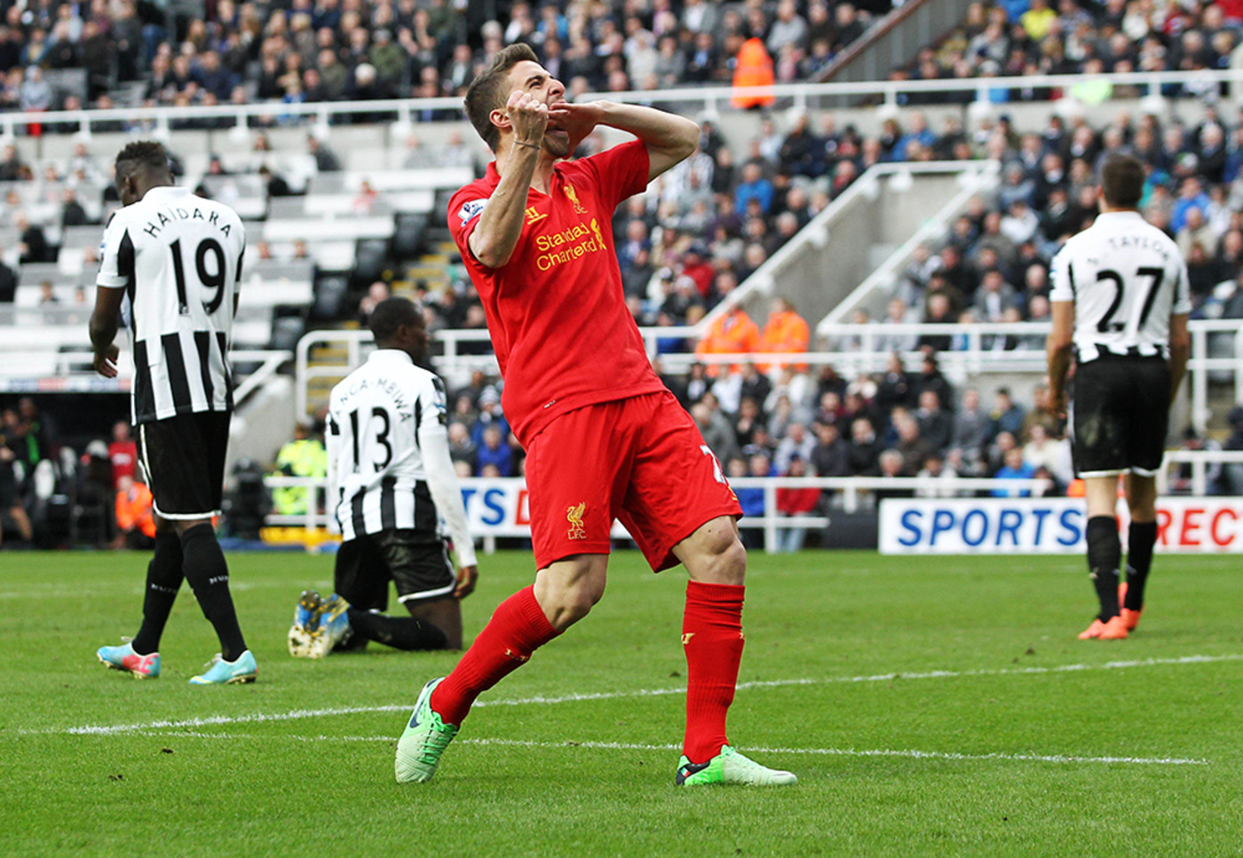 Bild till nyheten Borini: Jag hade otur men jag träffade min fru