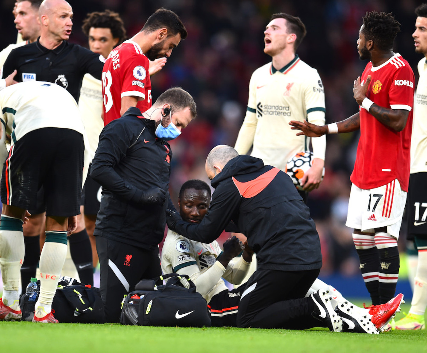 Bild till nyheten Keitas skada är inte allvarlig