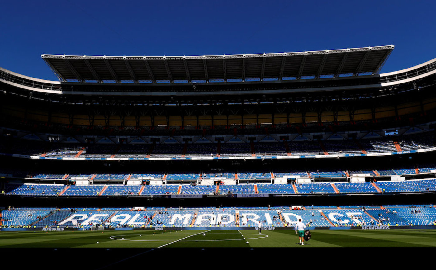 Bild till nyheten Inget spel på Santiago Bernabeu