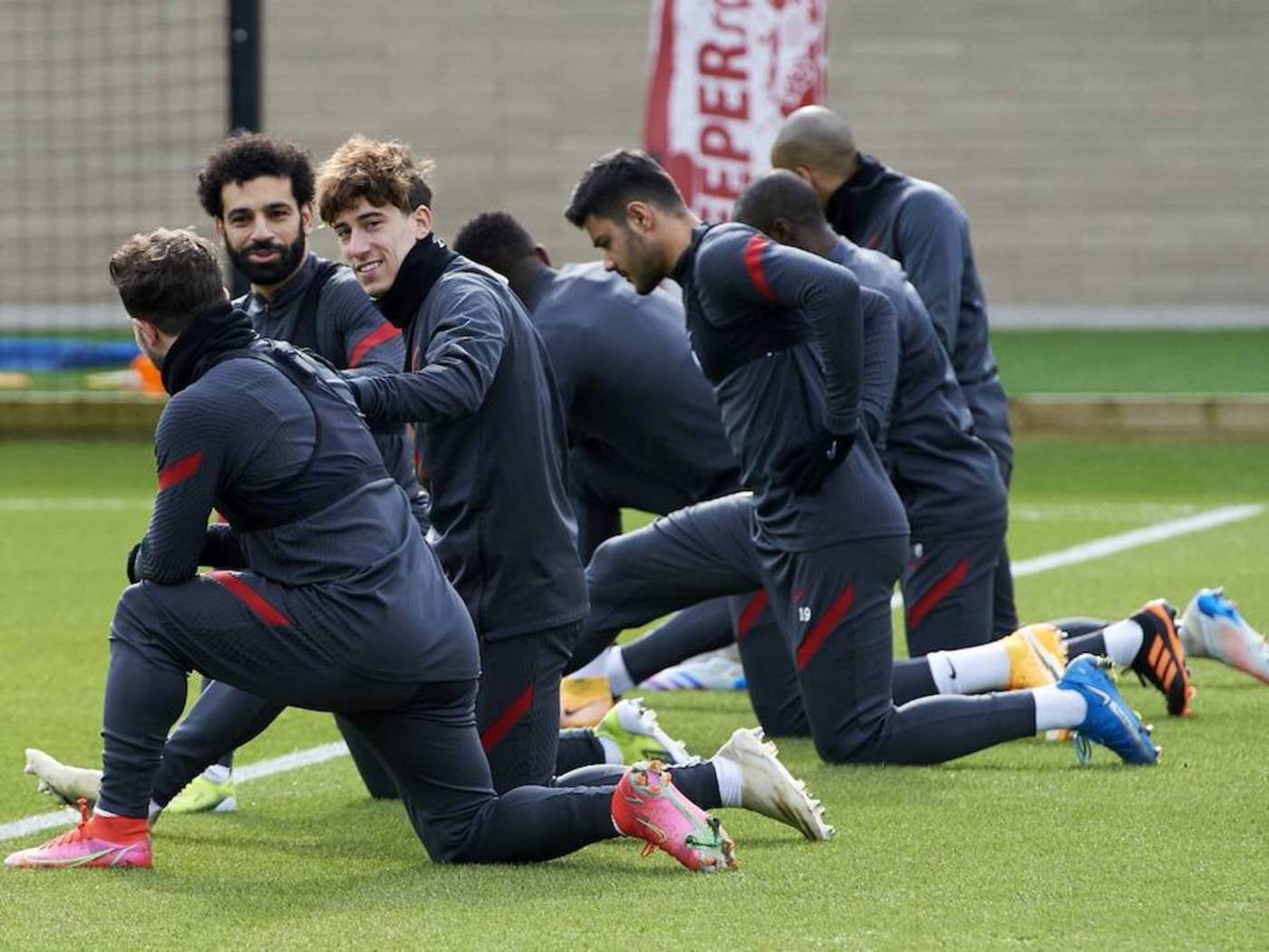 Bild till nyheten Bilder: Träning inför returen