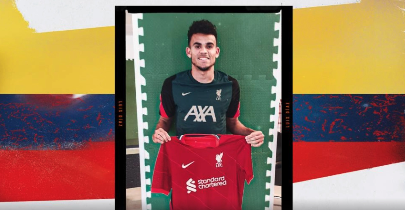 Bild till nyheten Bekräftat: Luis Diaz får tröja nr 23 