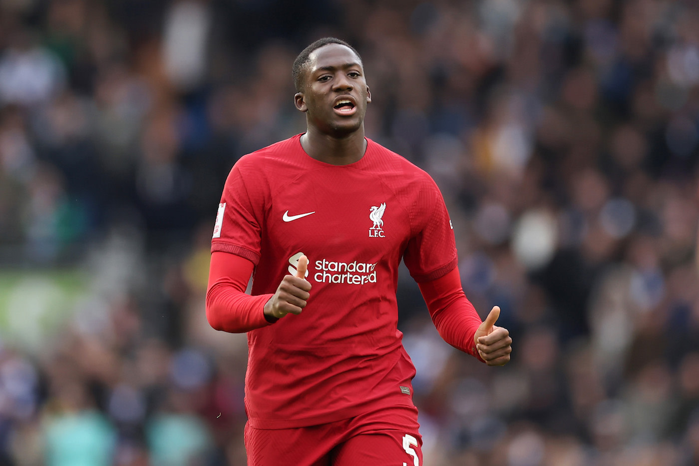 Liverpool Konate tillbaka i träning