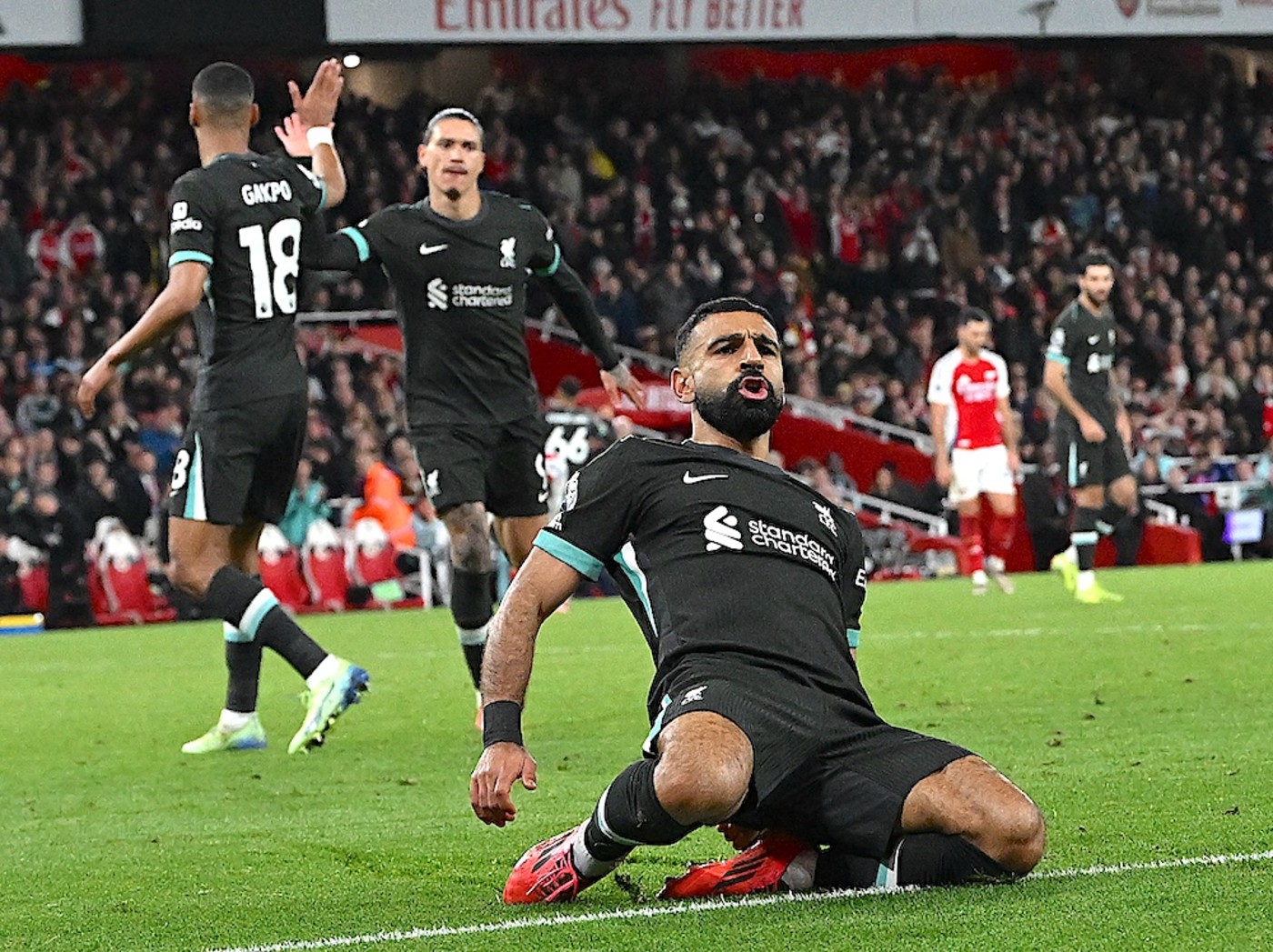 Bild till nyheten Arsenal – Liverpool 2-2: Salah poängräddare på Emirates