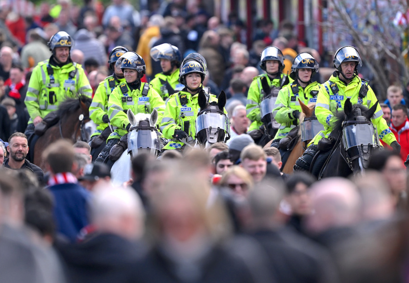 Bild till nyheten Åtta arresteringar efter Old Trafford