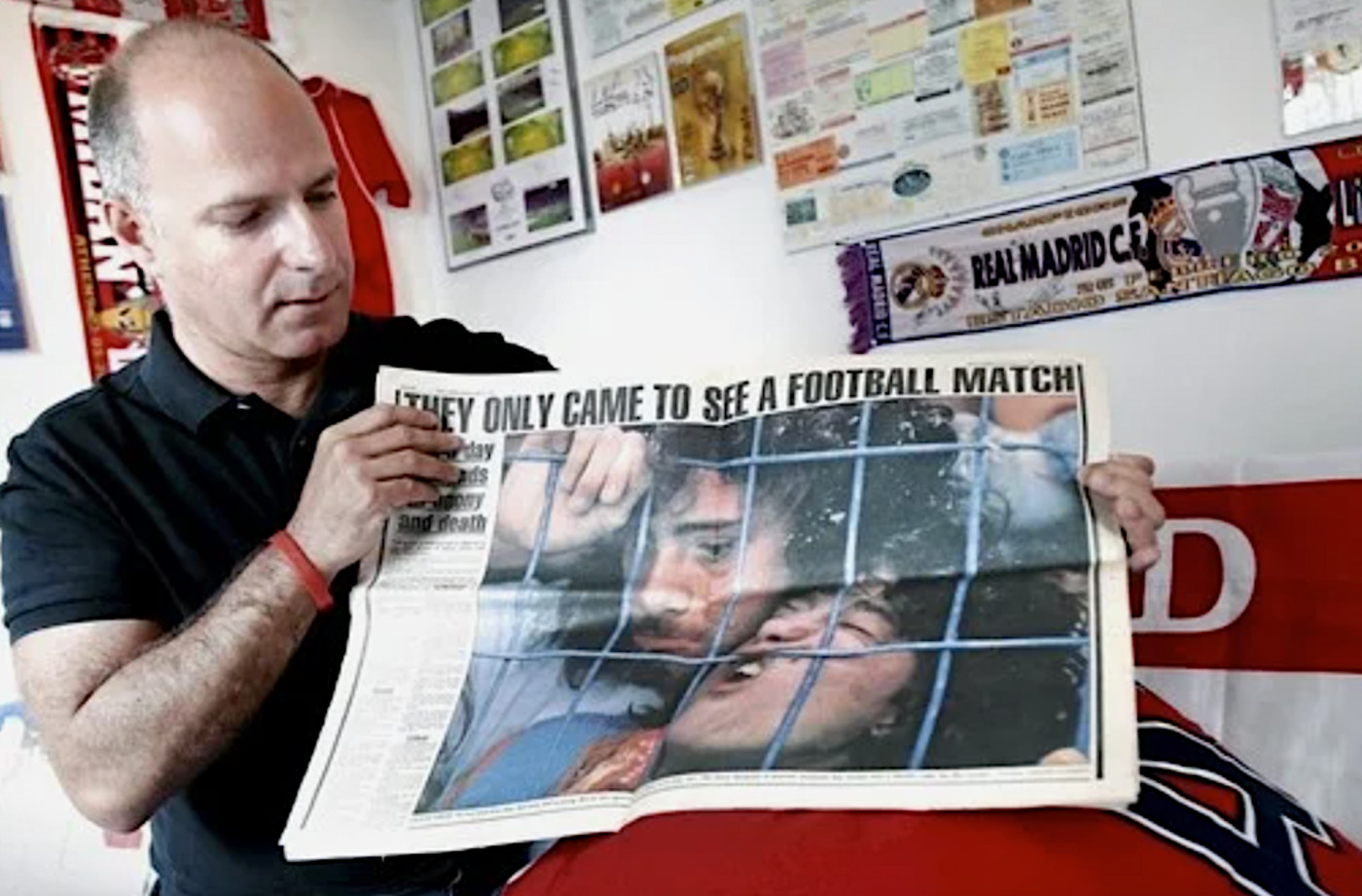 Bild till nyheten Hillsborough 36 år: Richard överlevde tragedin 