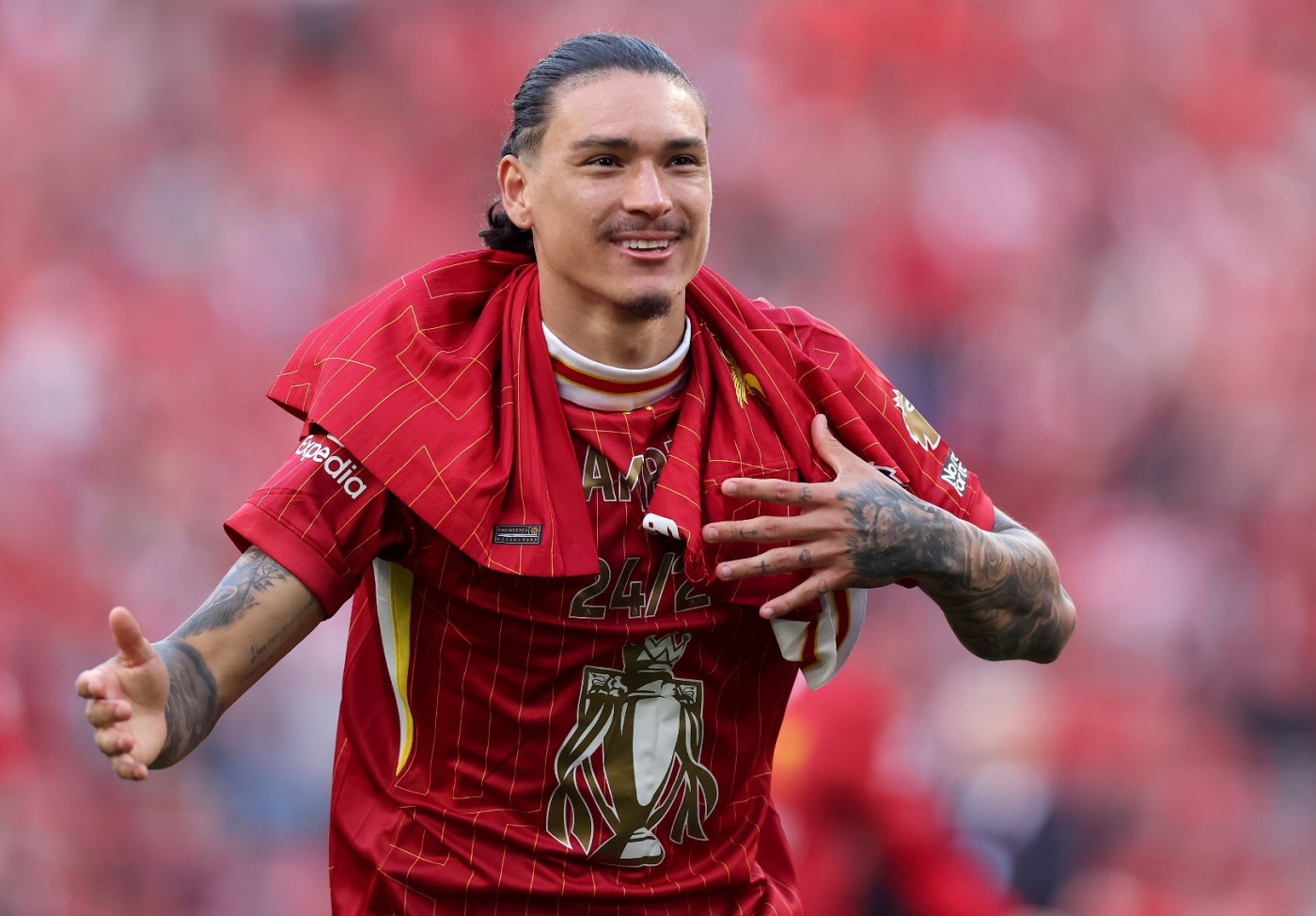 Bild till nyheten Saudiskt intresse för Nunez – kan kamma hem mer än £50M