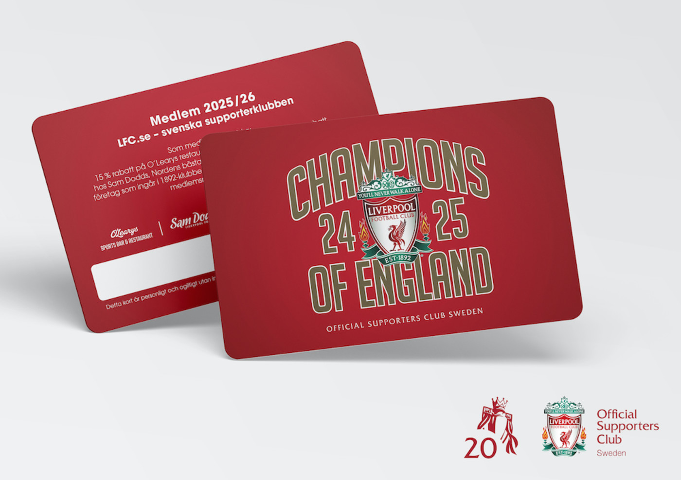 Bild till nyheten Medlemspaketet 25/26 glimmar som guld!