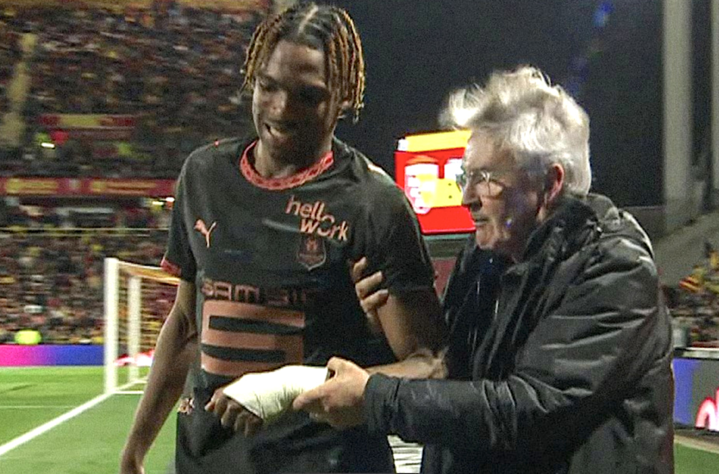 Ute en tid med allvarlig axelskada