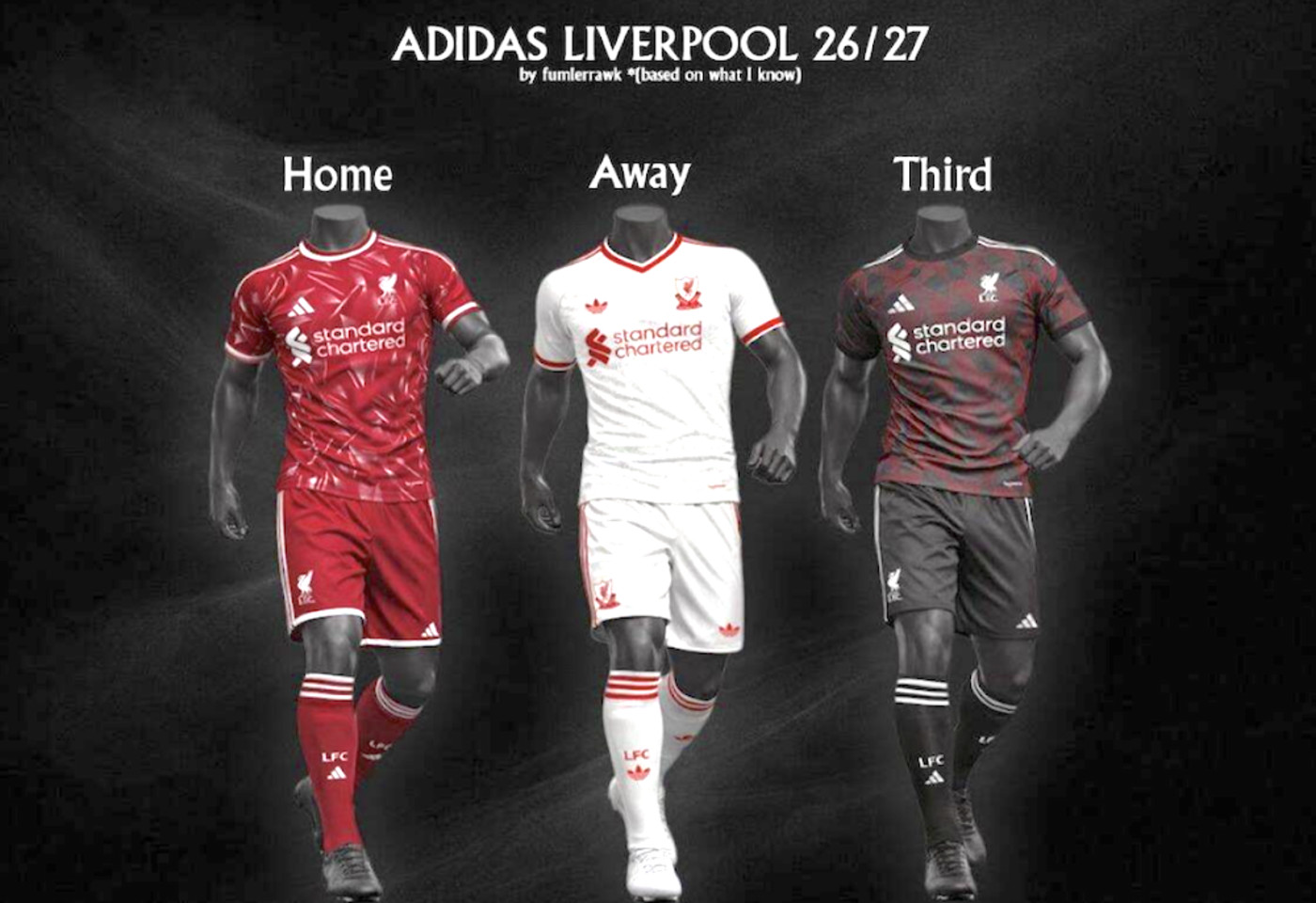 Matchtröjorna "läckta" för säsongen 26/27