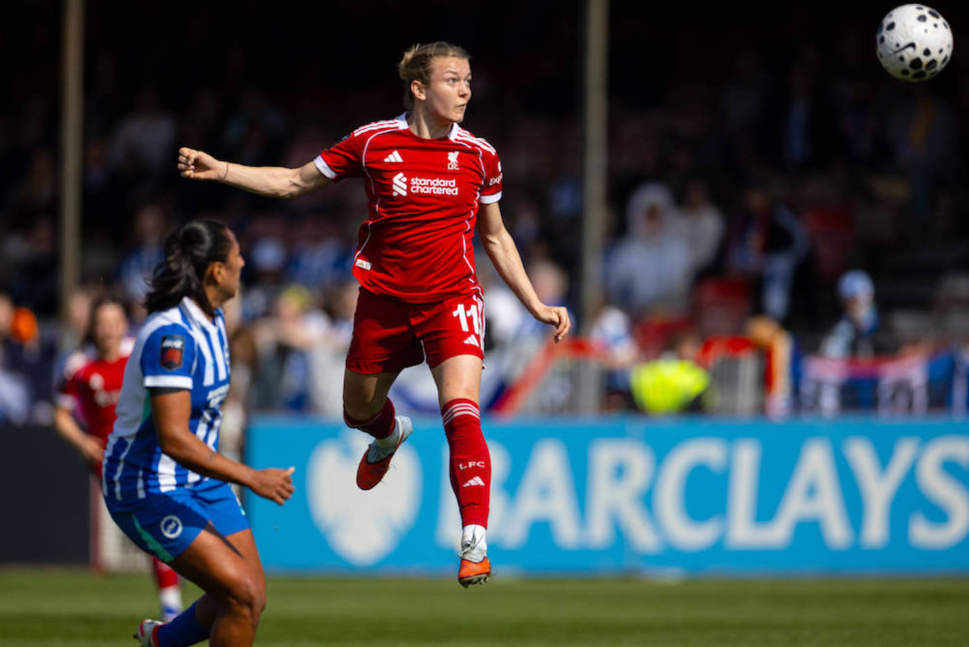 Damlaget tog poäng borta mot Brighton