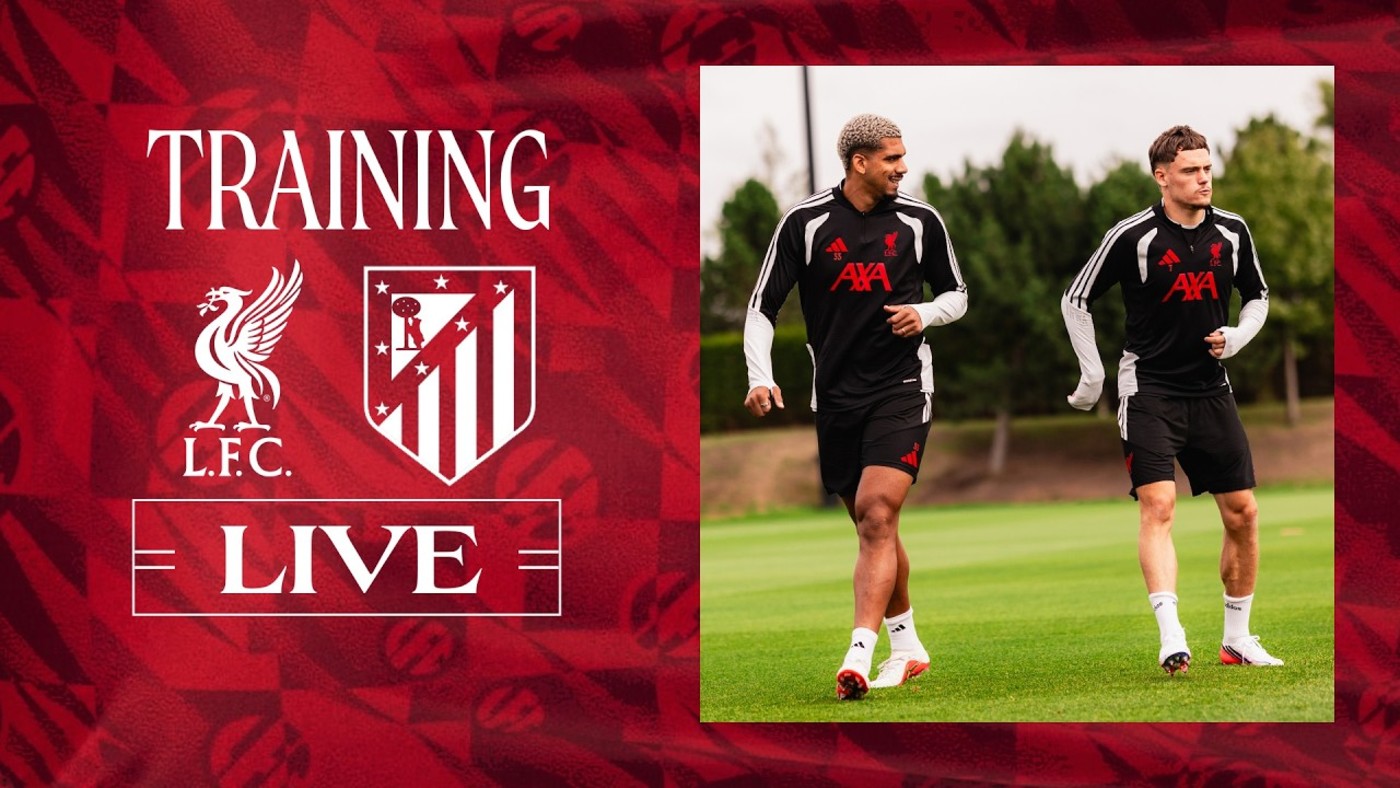 ▶️ Kl 17:45: Live från AXA Training Centre