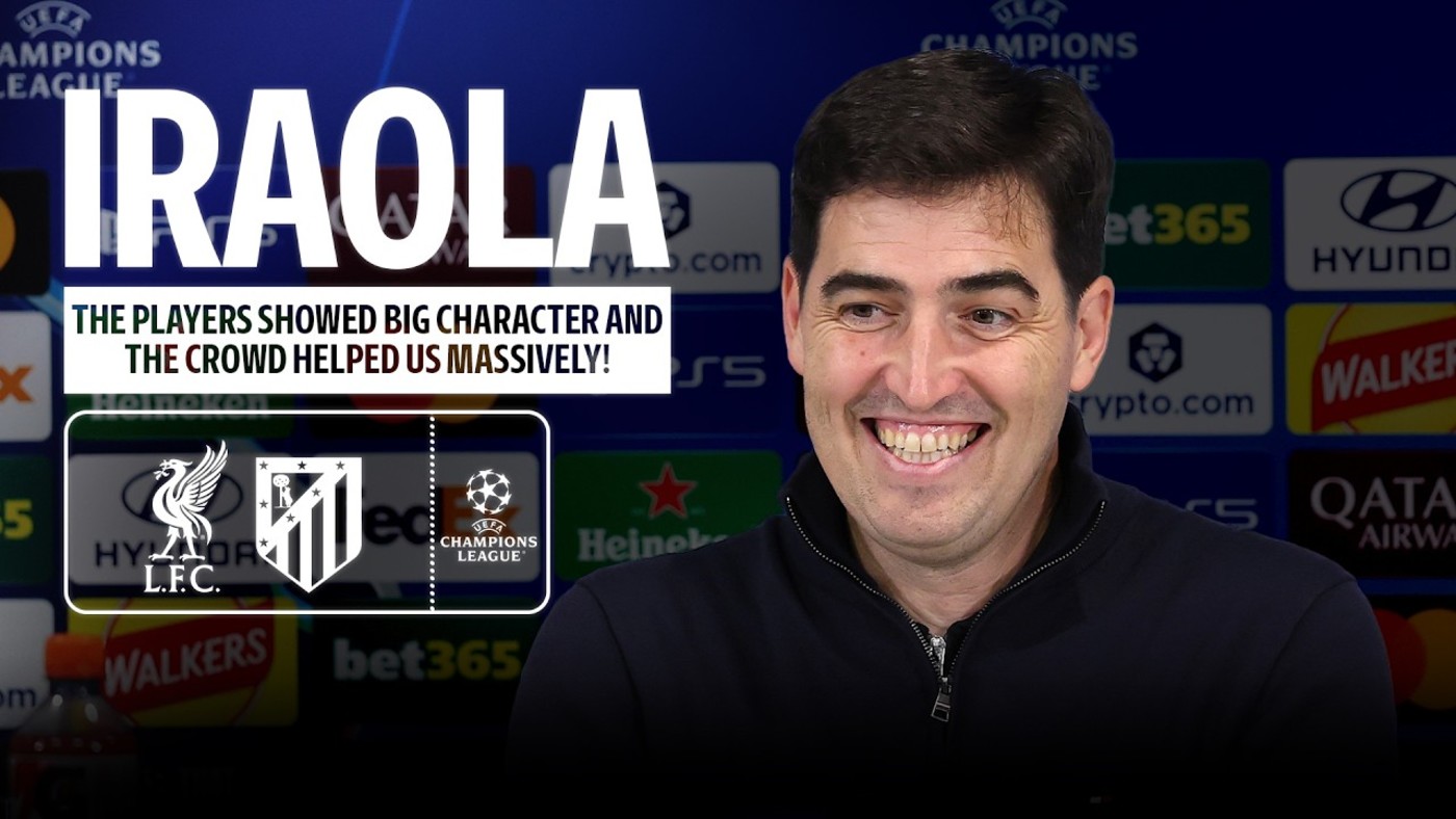 🎥 Iraola: Spelarna visade fantastisk attityd