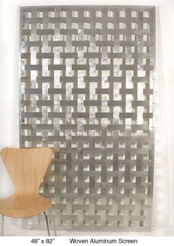 Woven Aluminum Screen