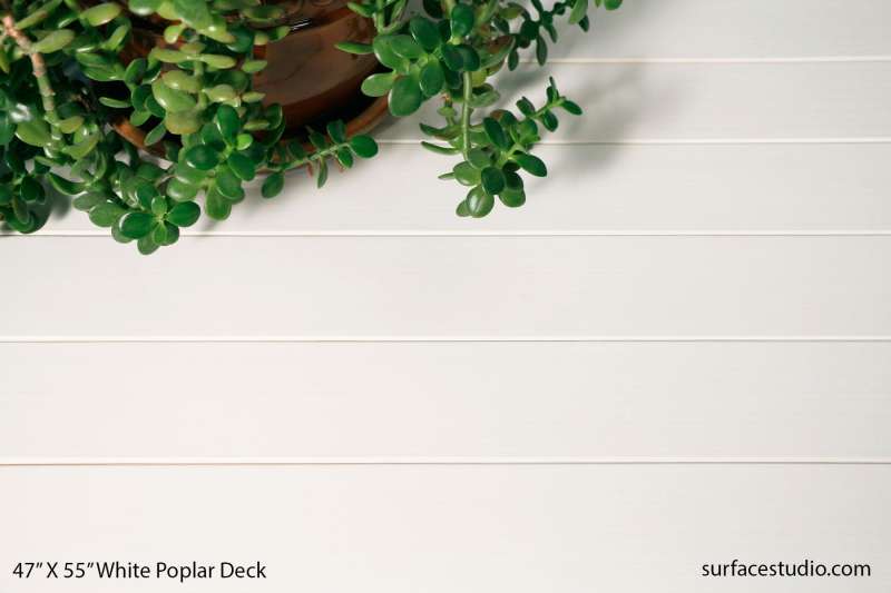 White Poplar Deck (3 ½" Planks) 