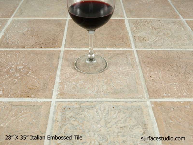 Italian Embossed Tile (40 lbs) 