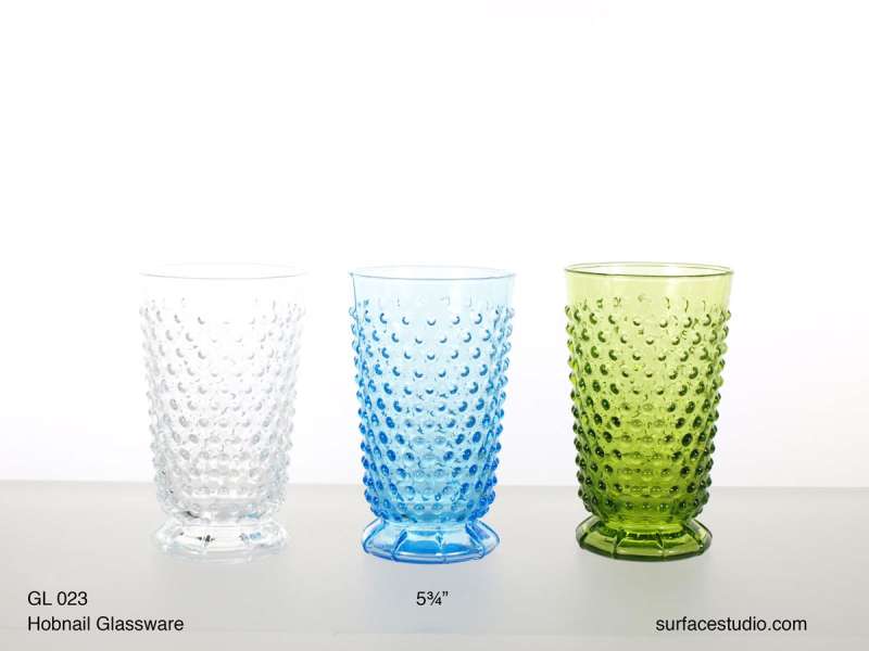 GL 023 Hobnail Glassware ~ $7 per item