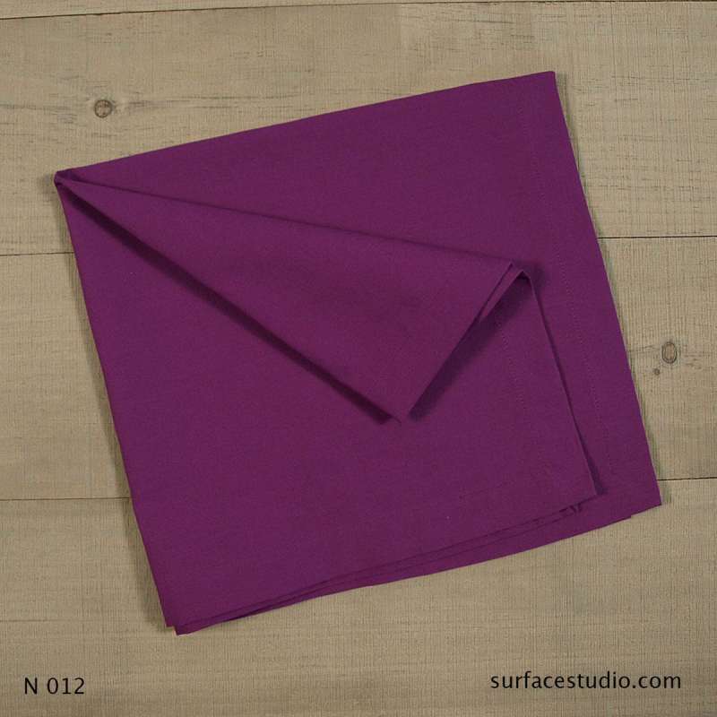 N 012 Purple Solid Napkin