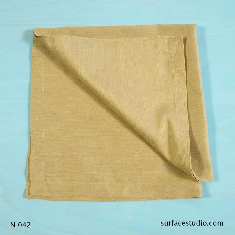 N 042 Yellow Solid Napkin