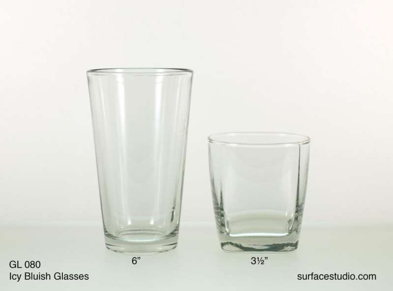 GL 080 Icy Bluish Glasses ~ $7 per item