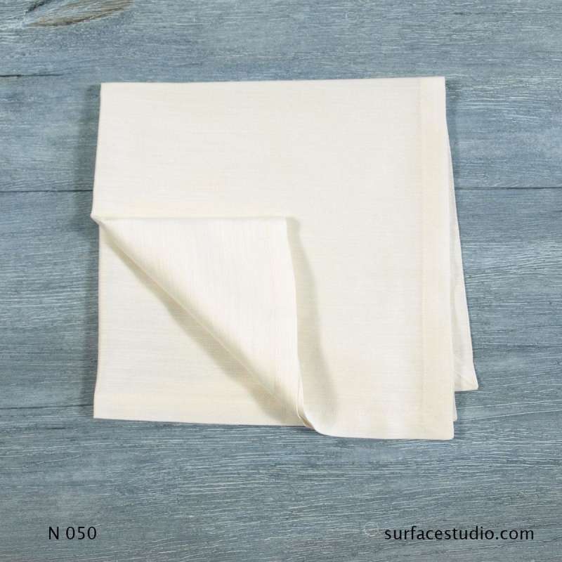 N 050 White Solid Napkin