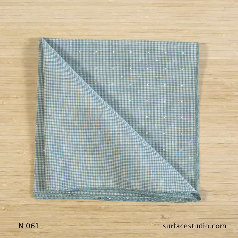 N 061 Blue Checkered Napkin