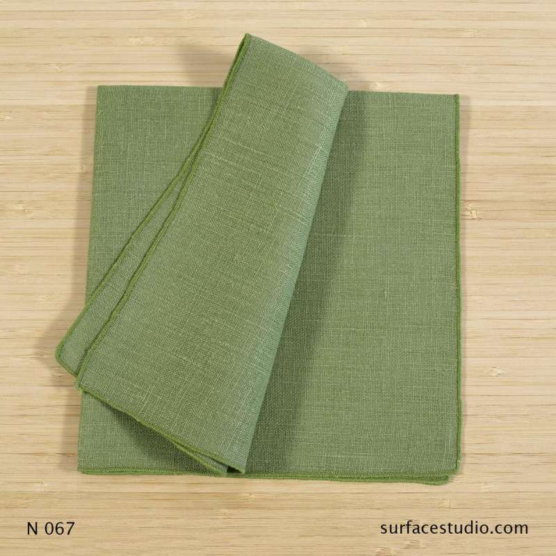 N 067 Green Solid Napkin