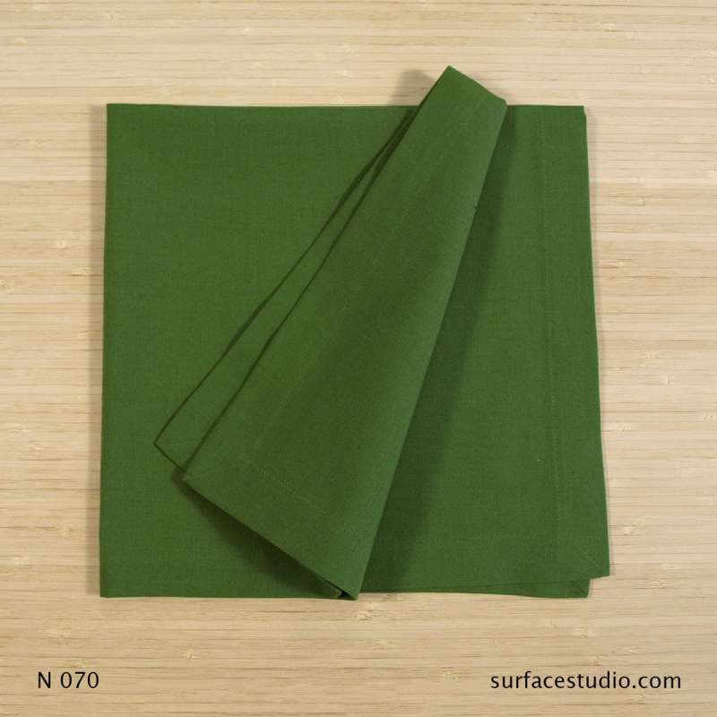 N 070 Green Solid Napkin