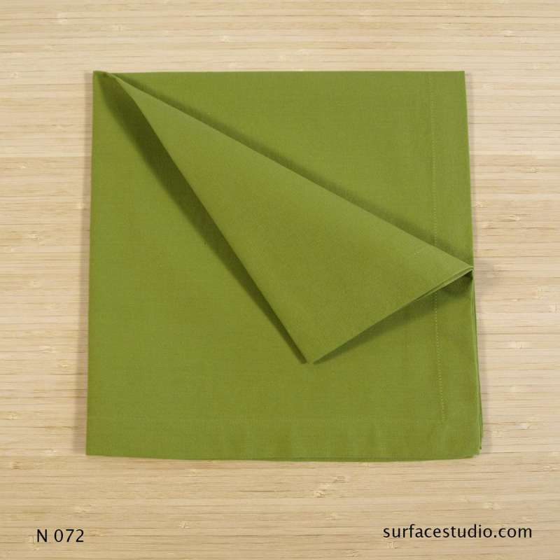 N 072 Green Solid Napkin