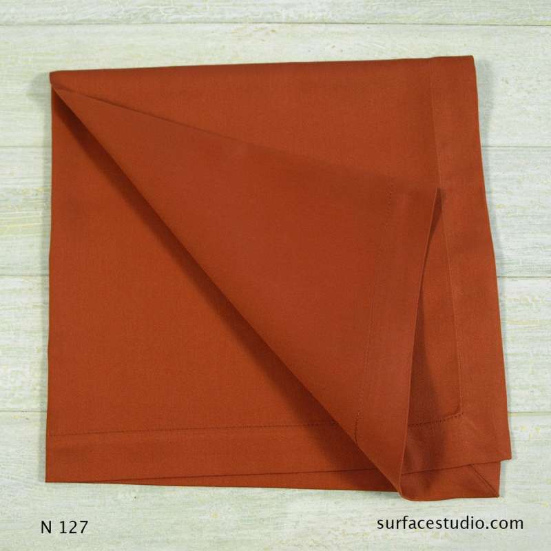 N 127 Red Solid Napkin