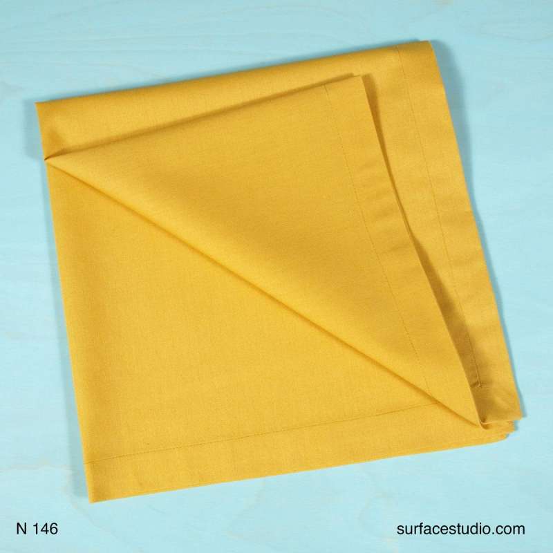 N 146 Yellow Solid Napkin