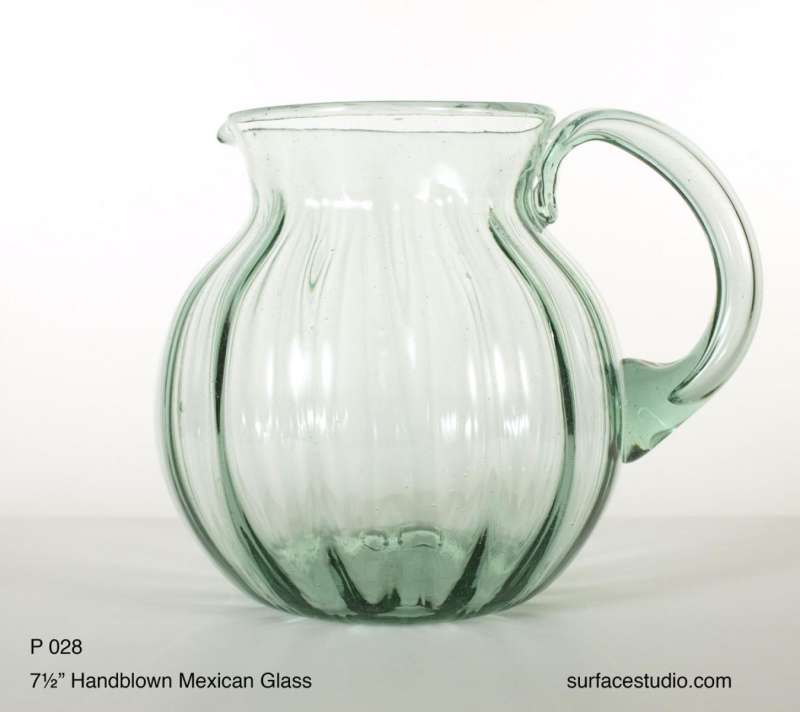 P 028 Handblown Mexican Glass