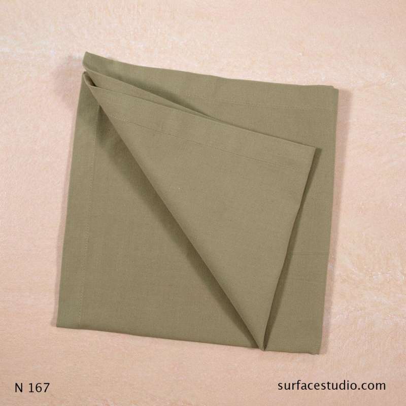 N 167 Beige Solid Napkin ~ 4 Available $7 Each