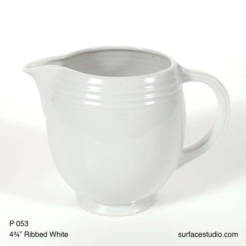 P 053 Ribbed White