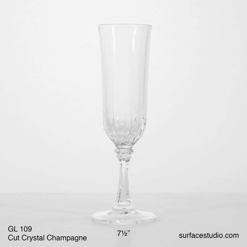 GL 109 Cut Crystal Champagne