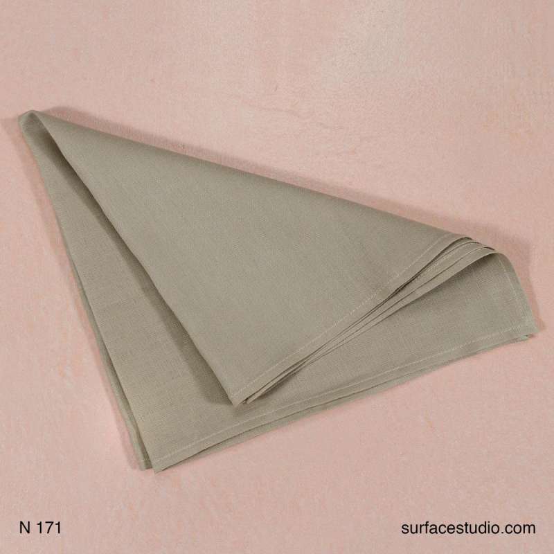 N 171 Beige Solid Napkin