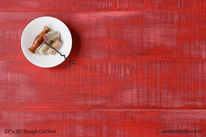 Rough Cut Red