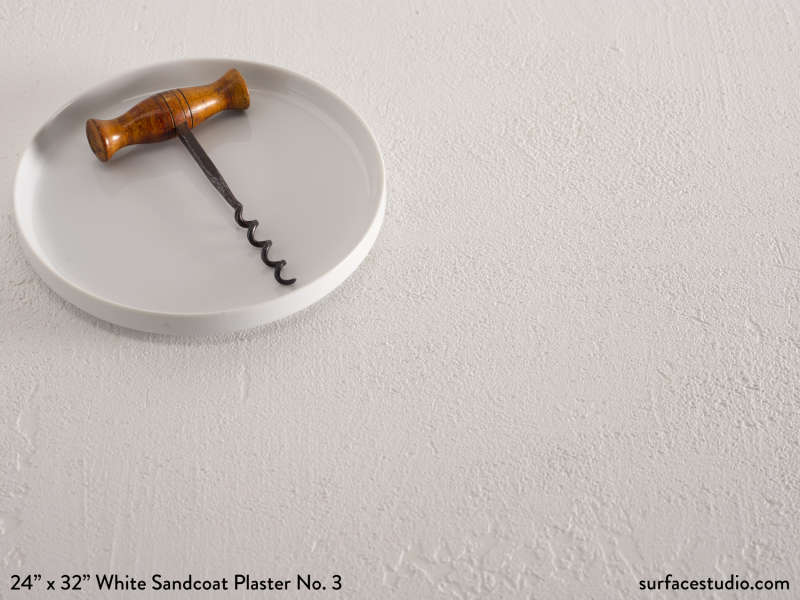 White Sandcoat Plaster No. 3