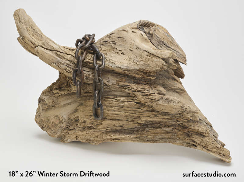 Winter Storm Driftwood $75