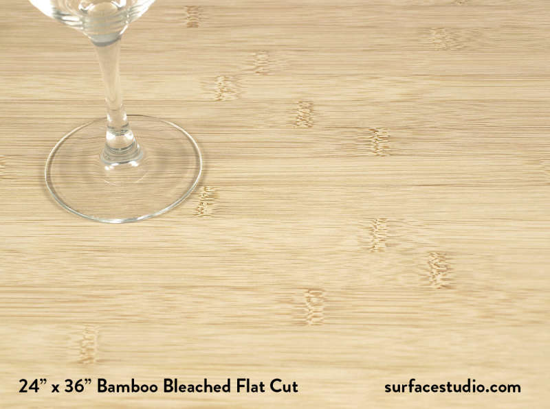 Bamboo Bleached Flat Cut