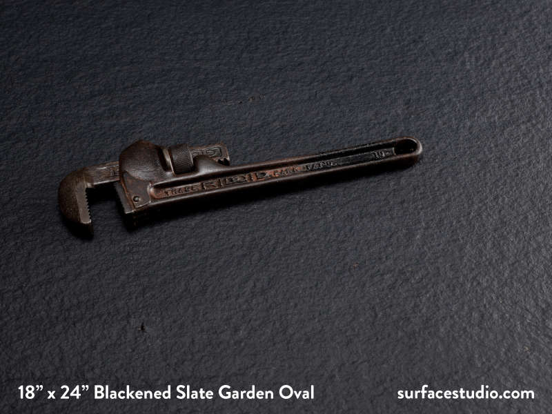 Blackened Slate Garden Oval (25 LBS)